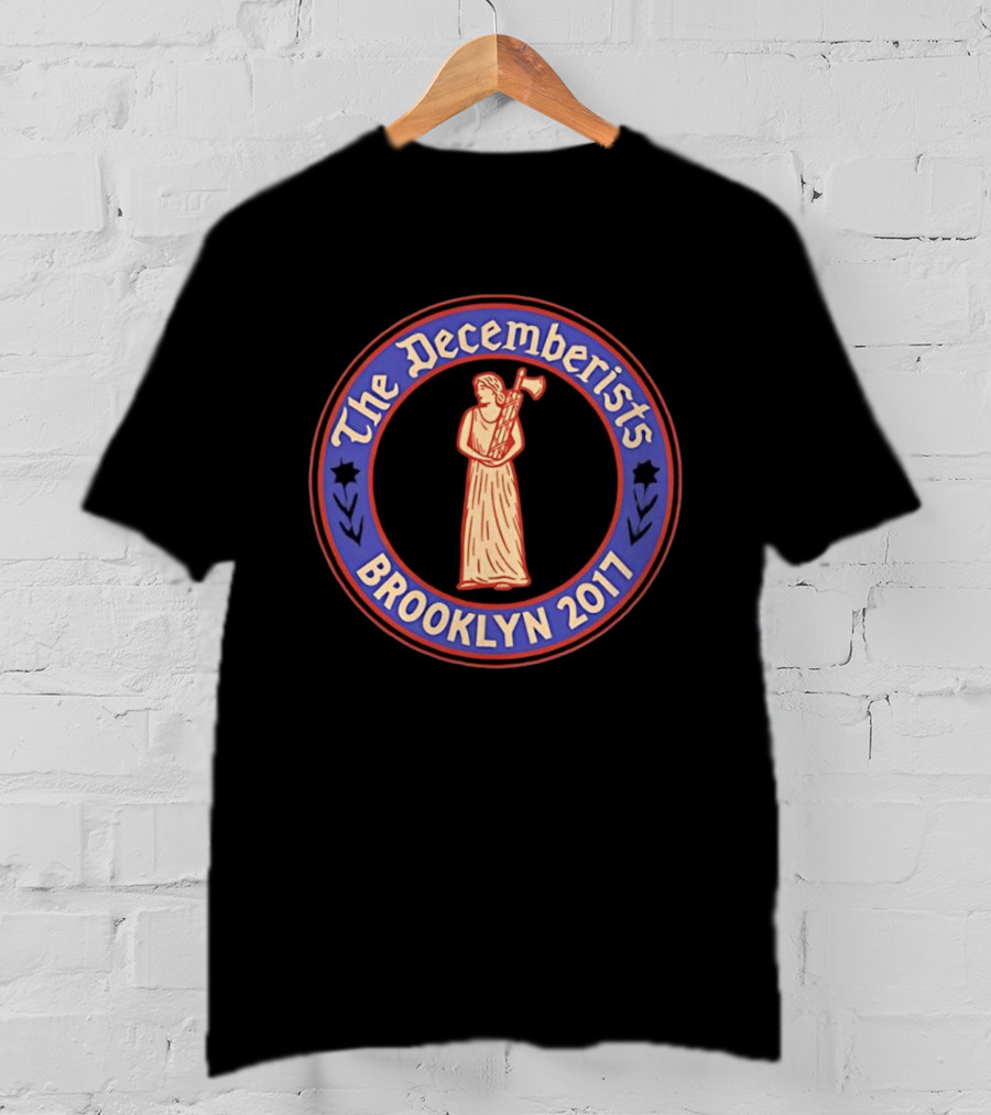 The Decemberists Brooklyn 2017 Tour T-Shirt