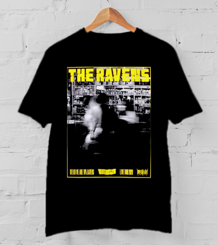 The Ravens Hello We Are The Ravens Voodoo Cat Live Tour 2026 T-Shirt