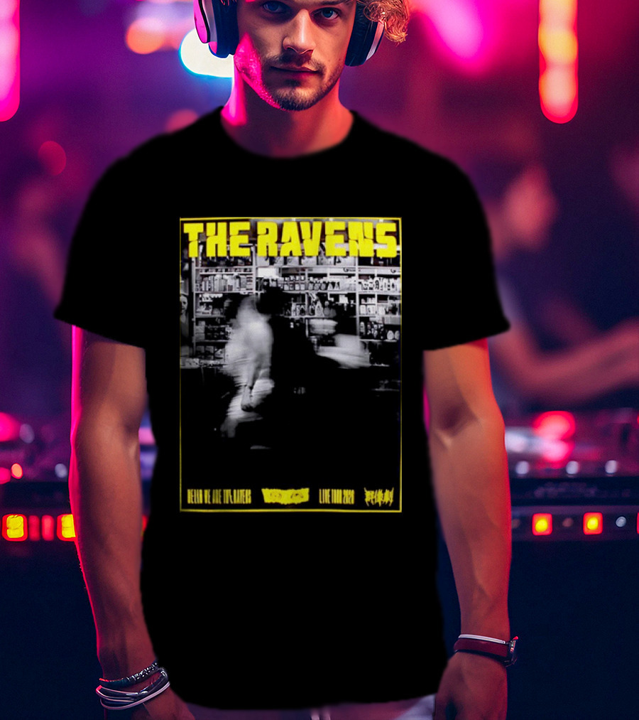 The Ravens Hello We Are The Ravens Voodoo Cat Live Tour 2026 T-Shirt