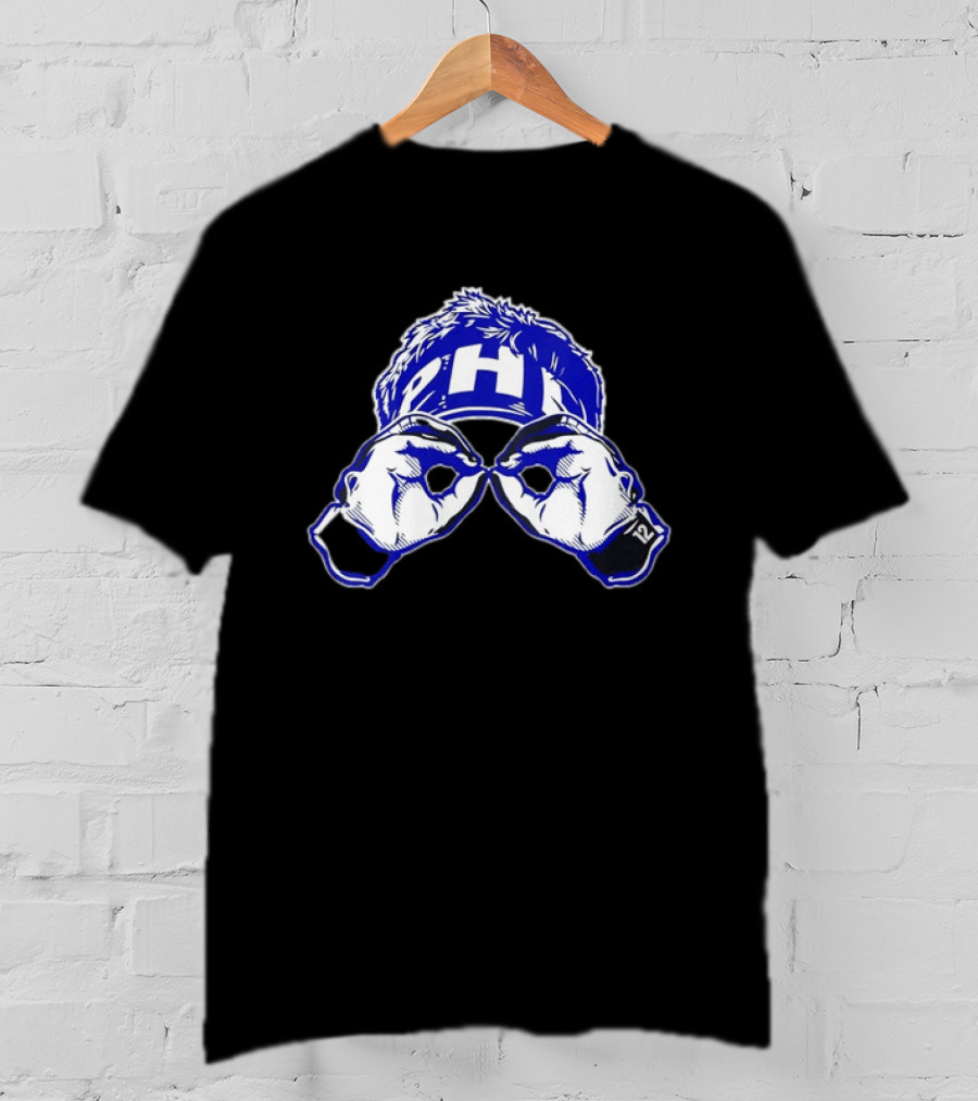 Philadelphia Eagles PHI 12 Hand Gesture Eyeglasses Fan T-Shirt