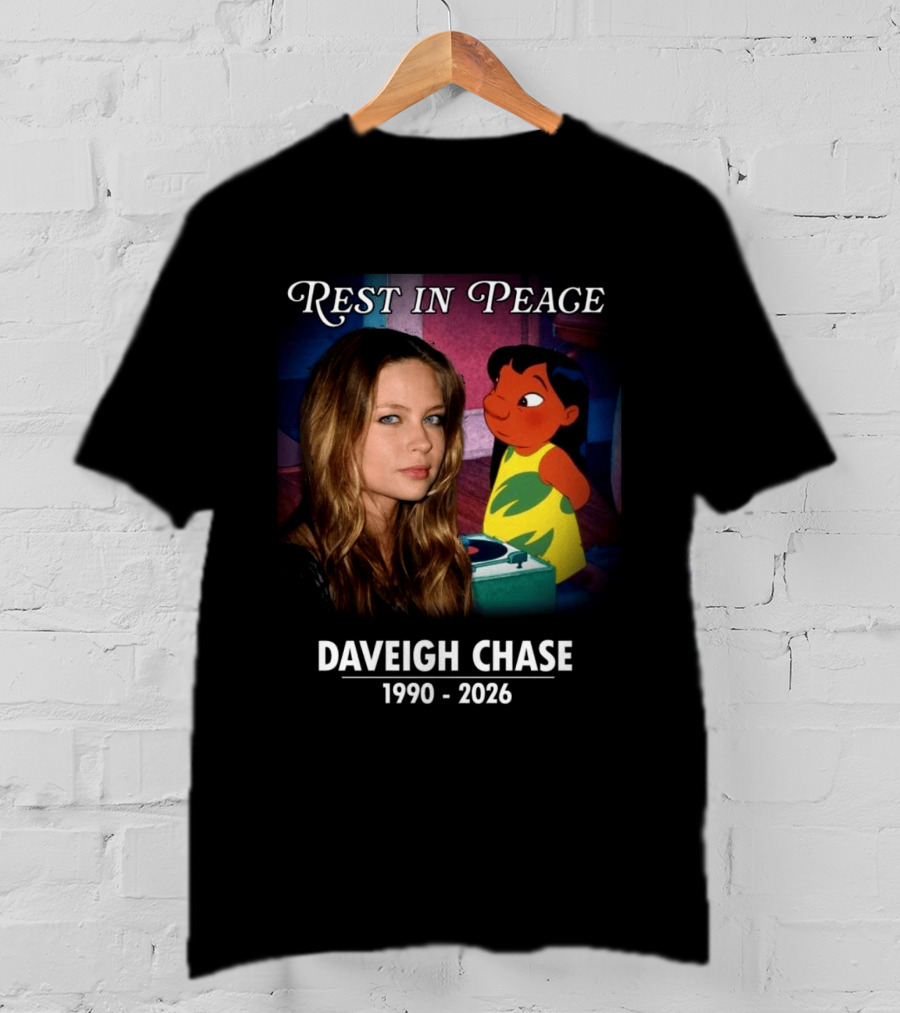 Rest In Peace Daveigh Chase 1990 2026 Lilo T-Shirt
