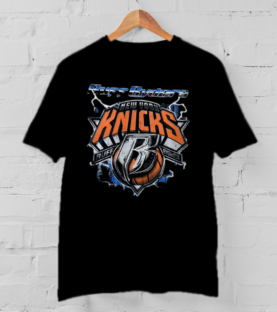 Ruff Ryders New York Knicks B Basketball Collaboration T-Shirt