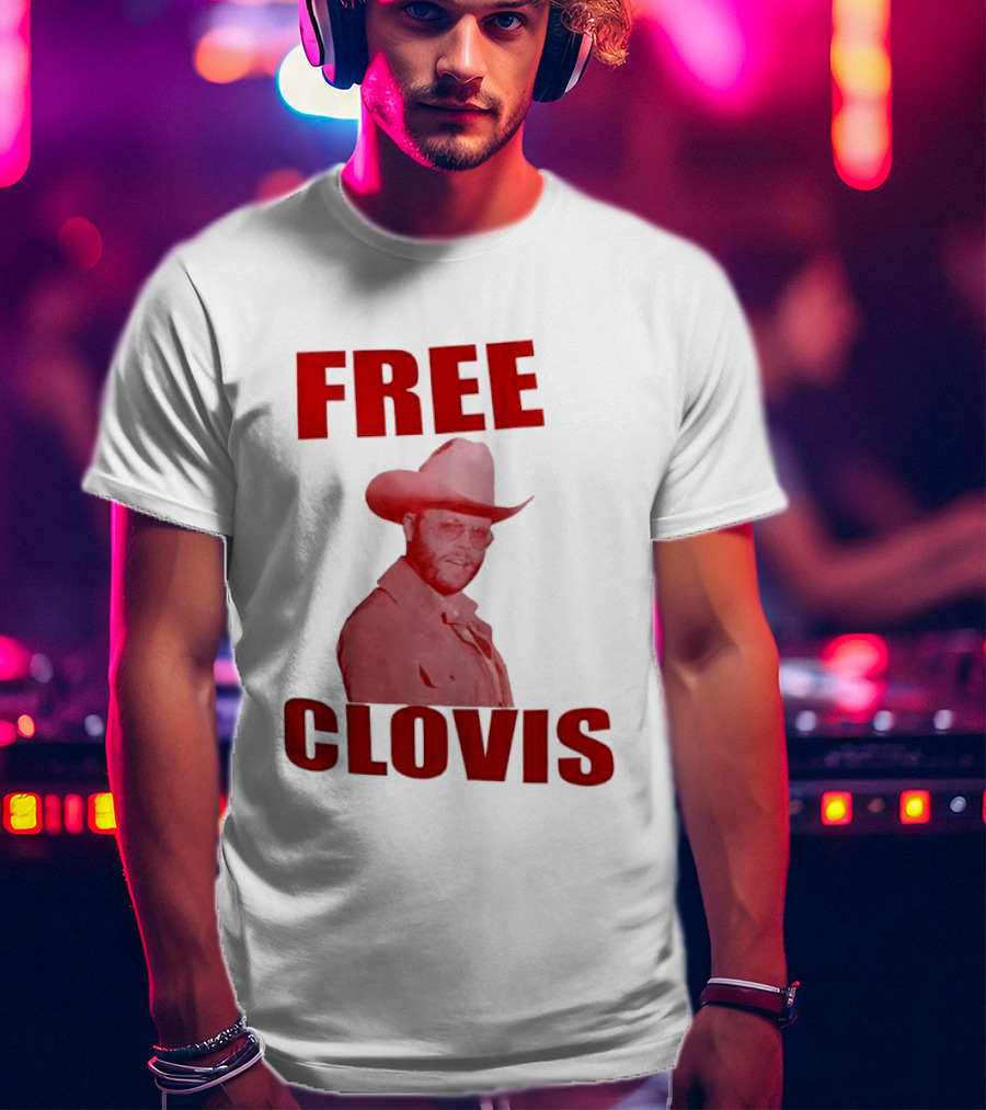 Charley Crockett Free Clovis Cowboy Style Texas Country Music T-Shirt
