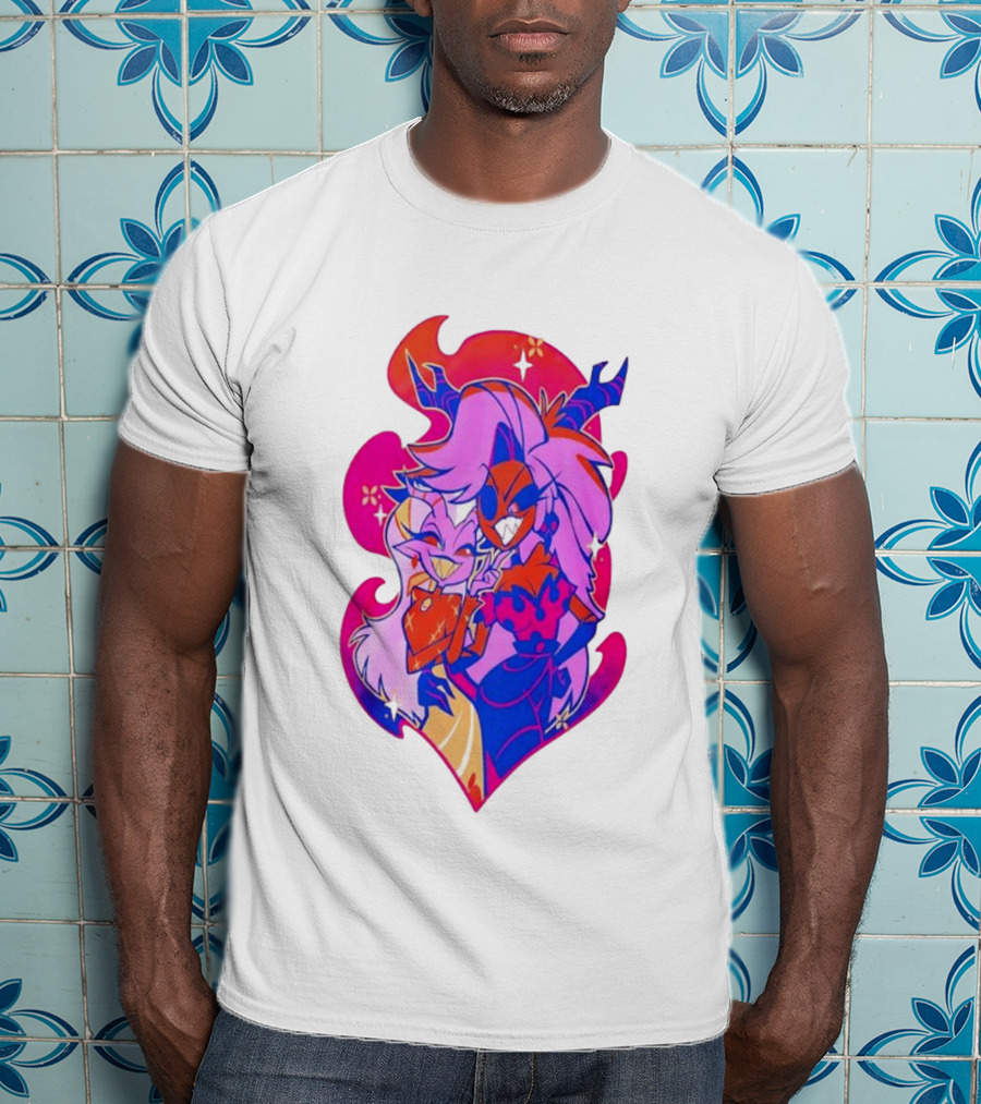 Mrs Mayberry And Martha Pride 2025 Vibrant Cartoon Duo With Pink And Purple Aesthetic T-Shirt