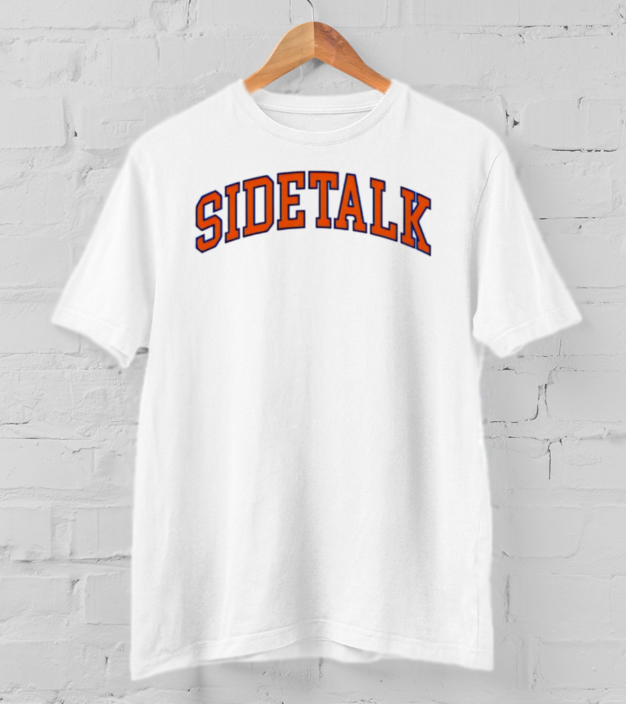 Sidetalk New York Knicks Basketball Fan Merchandise T-Shirt