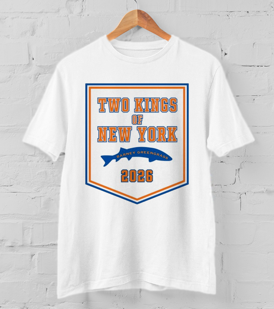 Two Kings Of New York Barney Greengrass 2026 T-Shirt
