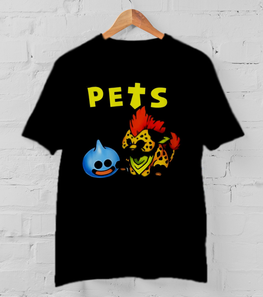 Dragon Quest Pets Slime And Great Sabrecat T-Shirt