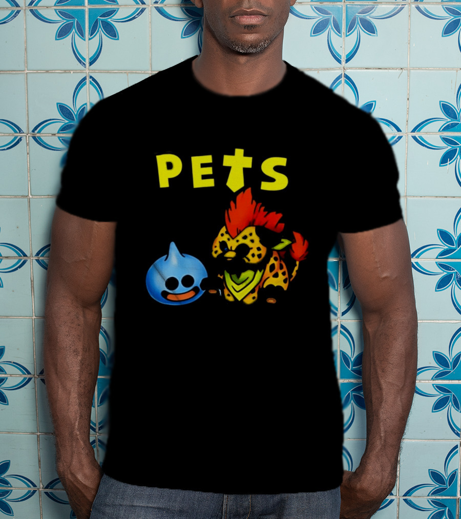 Dragon Quest Pets Slime And Great Sabrecat T-Shirt