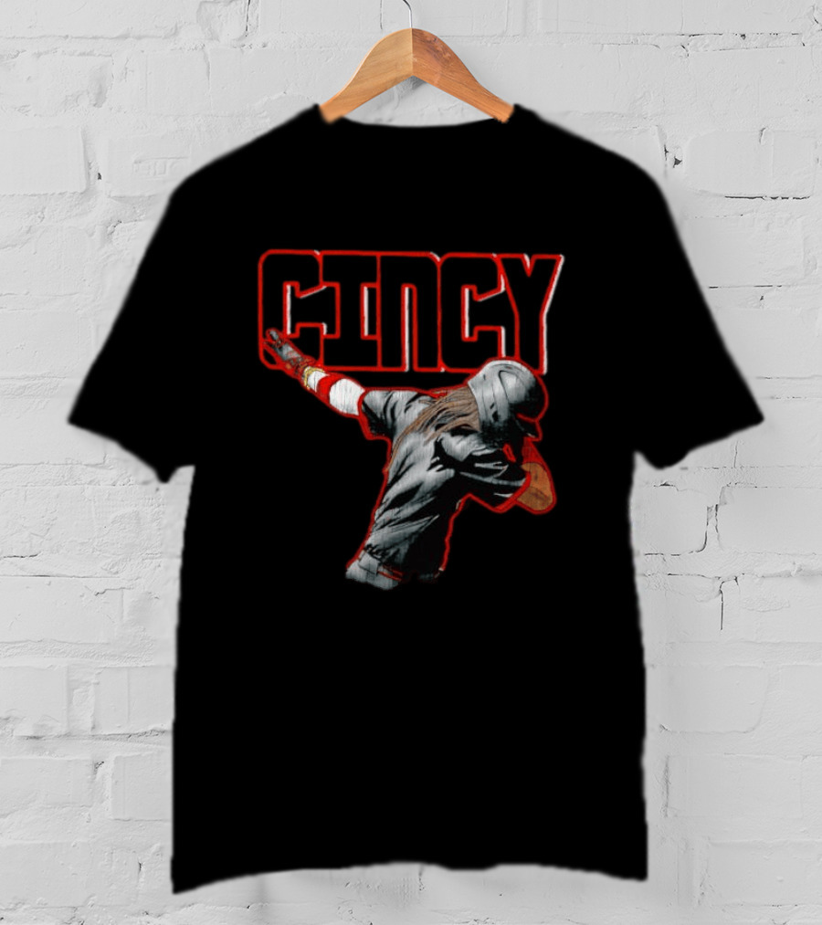 Elly De La Cruz Cincinnati Reds Cincy Dab MLB T-Shirt