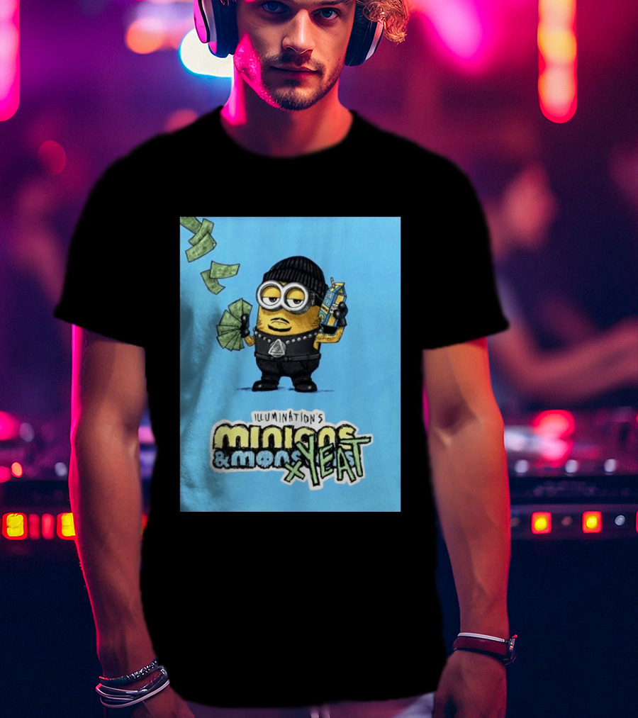 Illumination's Minions & Minions X Yeat Million Dollar Minion T-Shirt