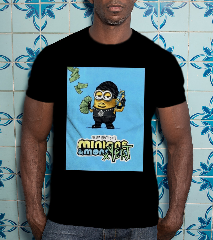 Illumination's Minions & Minions X Yeat Million Dollar Minion T-Shirt