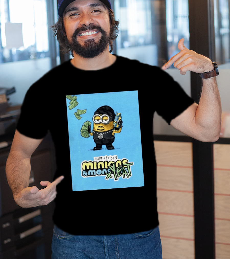 Illumination's Minions & Minions X Yeat Million Dollar Minion T-Shirt