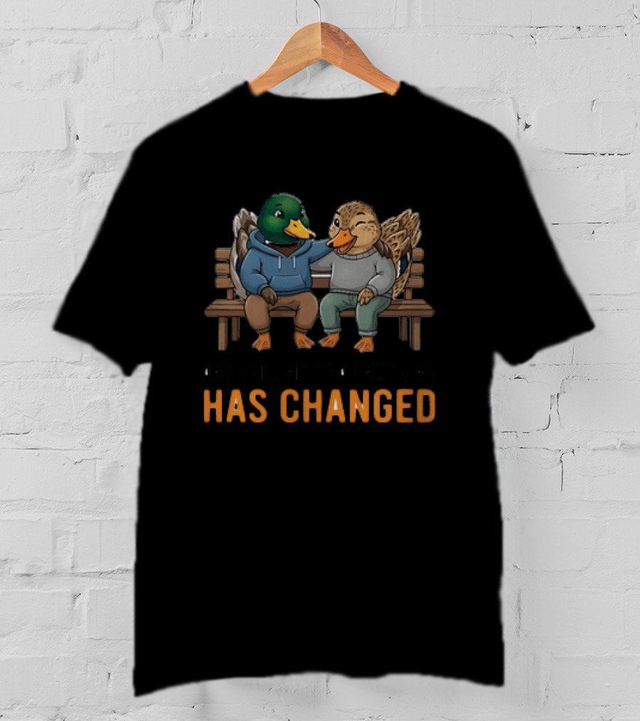 Happiness Is Meeting An Old Friend And Feeling Nothing Has Changed Duck Happy Reunion T-Shirt