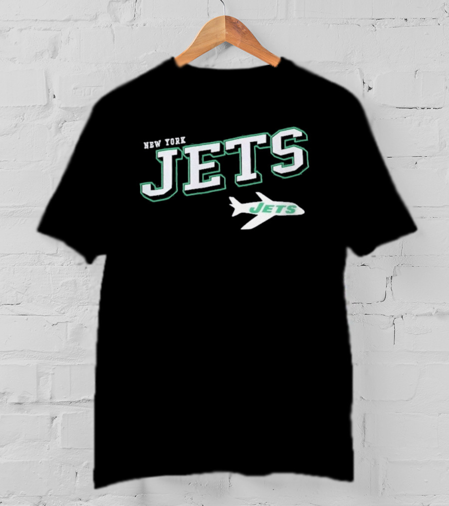 New York Jets Team Spirit Black T-Shirt