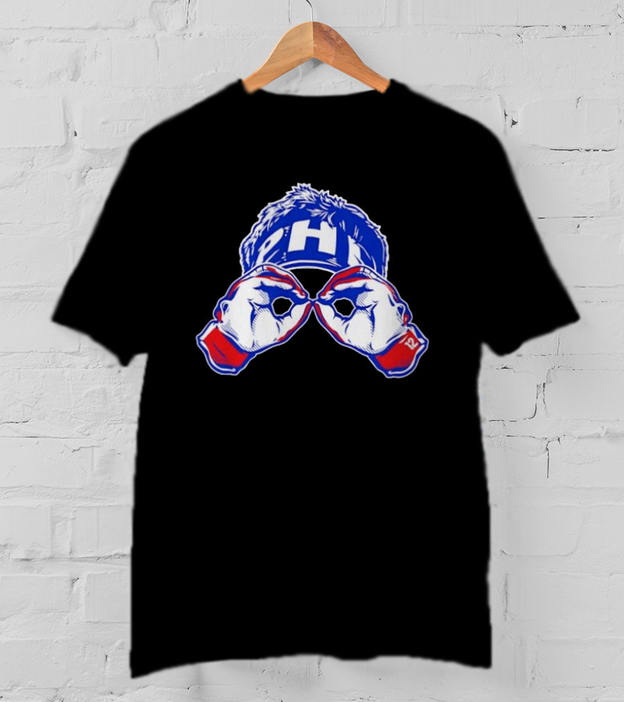 Nick Saban Philadelphia Eagles Hand Sign PHI 12 Gloves T-Shirt