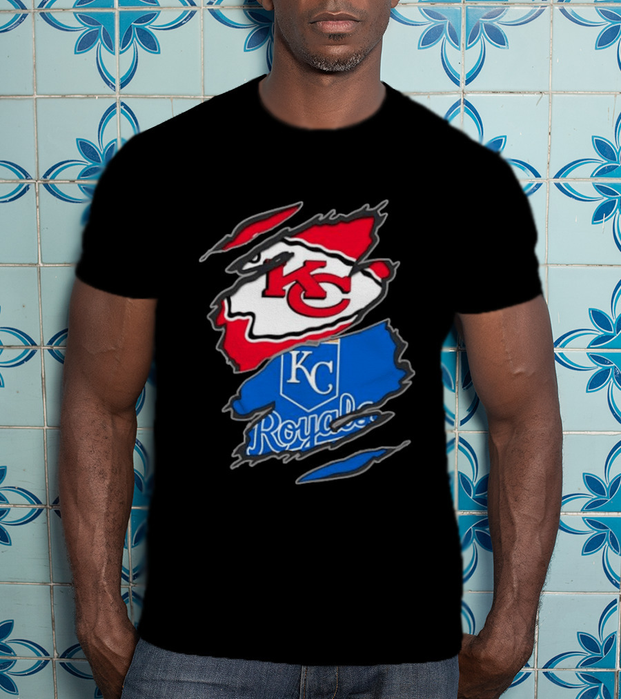 Kansas City Chiefs KC Kansas City Royals MLB Royals KC T-Shirt