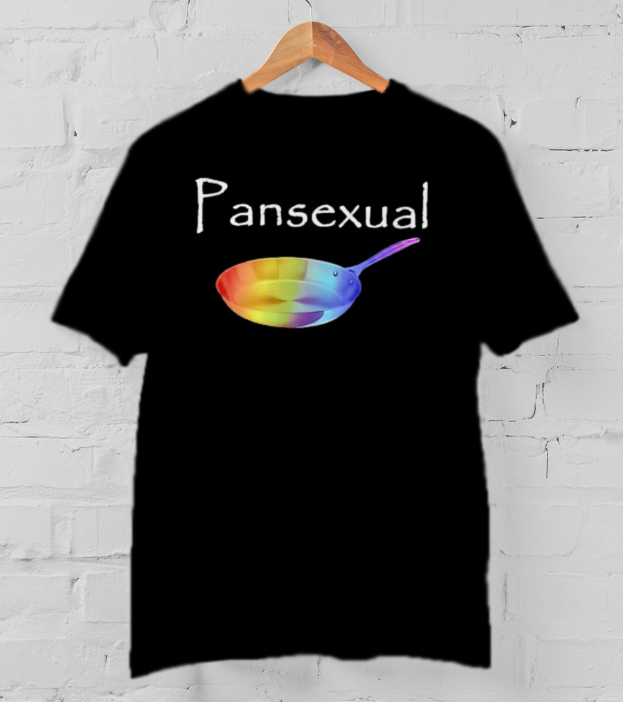 Pansexual Pan Rainbow Pride LGBTQIA Equality Colorful Identity Fun T-Shirt