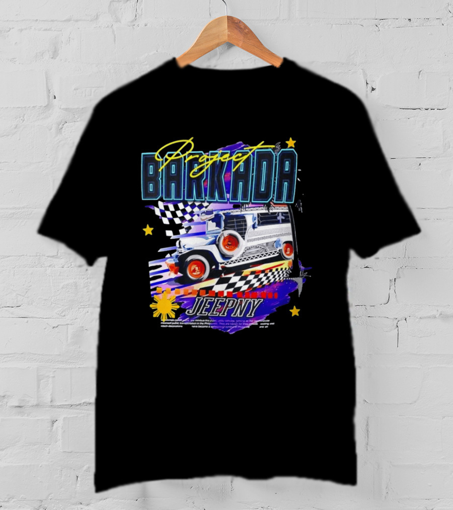 Project Barkada Jeepny Philippines Colorful Public Transport Culture T-Shirt