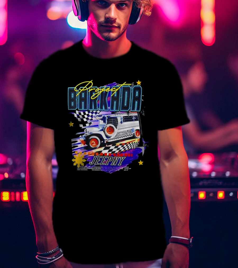 Project Barkada Jeepny Philippines Colorful Public Transport Culture T-Shirt