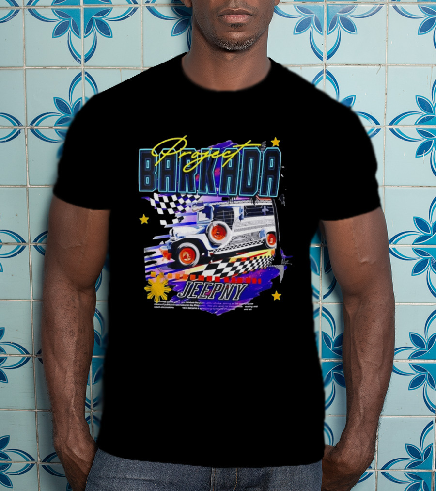 Project Barkada Jeepny Philippines Colorful Public Transport Culture T-Shirt