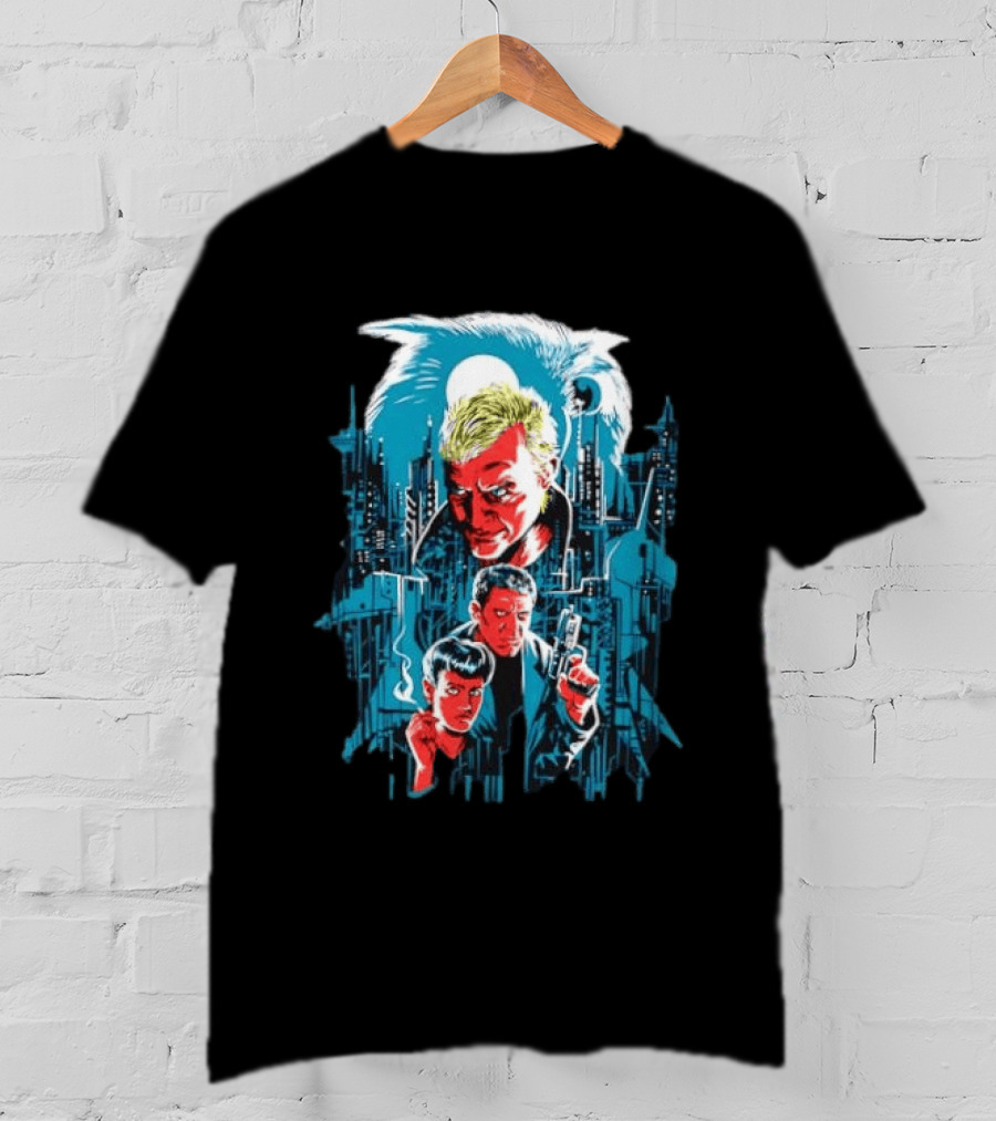 Roy Batty Rick Deckard Rachael Blade Runner Film Noir Sci Fi Classic Movie T-Shirt
