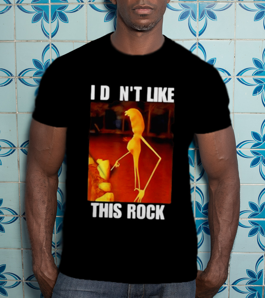 Salad Fingers I Don't Like This Rock Surreal Horror Meme T-Shirt