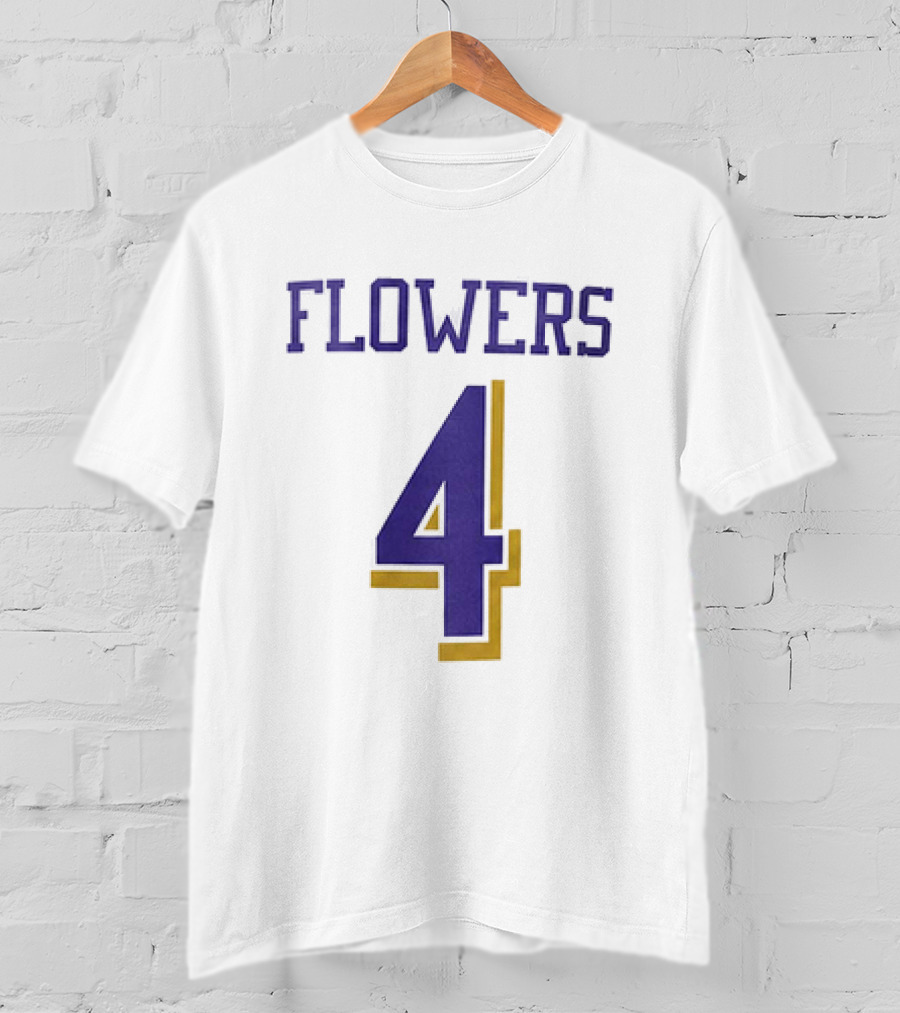Orioles Zay Flowers 2026 Jersey Giveaway Number 4 T-Shirt