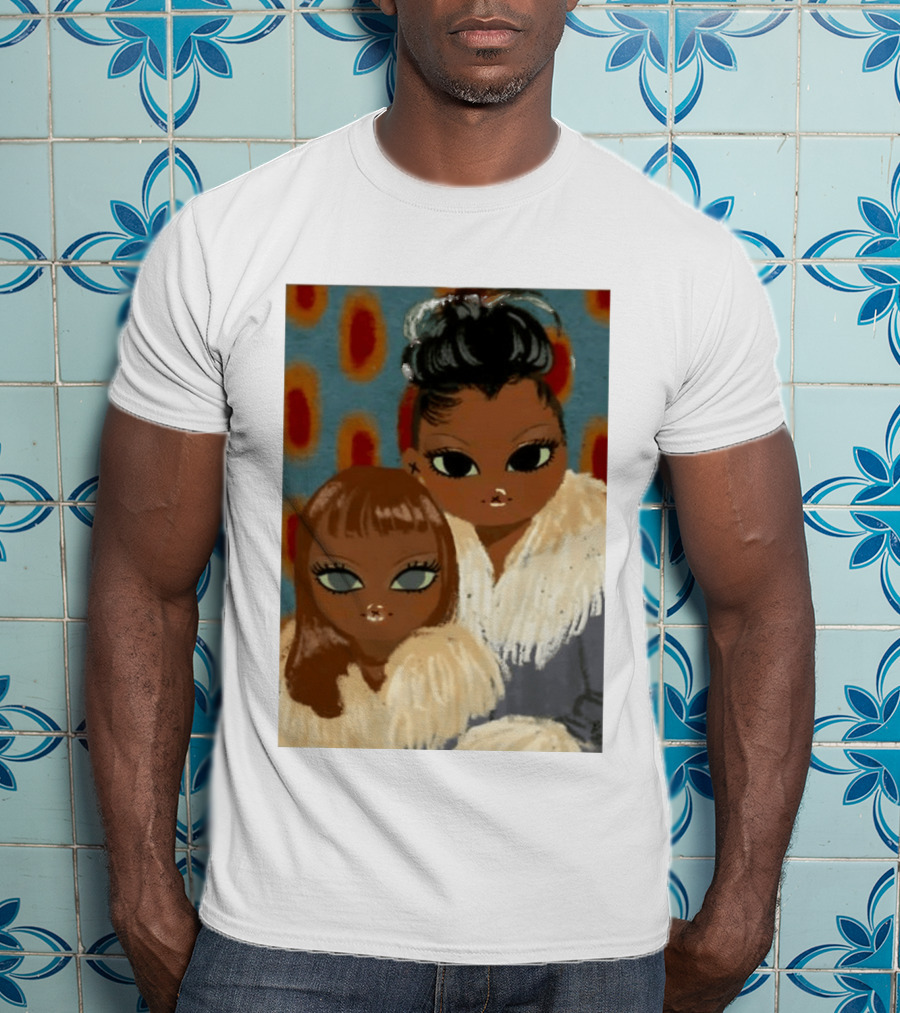 Bratz Dolls Cloe Yasmin Fashion Iconic Style Fur Outfits T-Shirt
