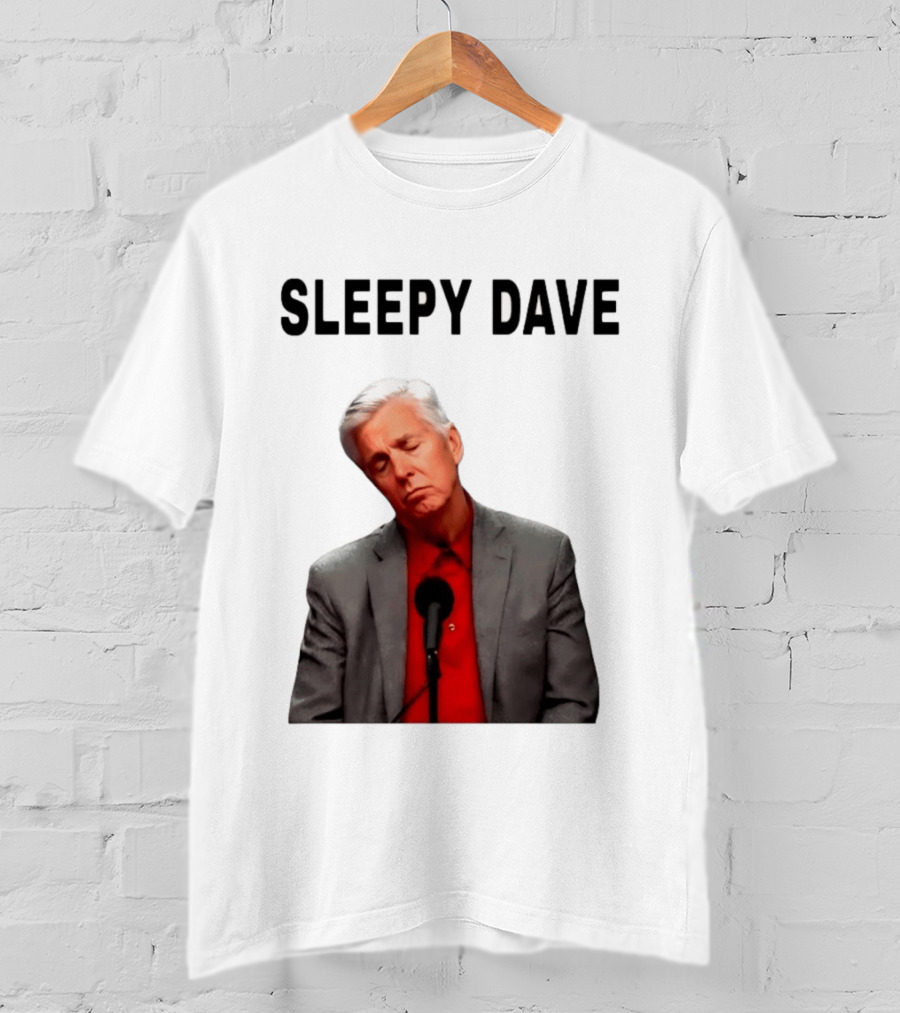 Sleepy Dave Dave Dombrowski Meme T-Shirt