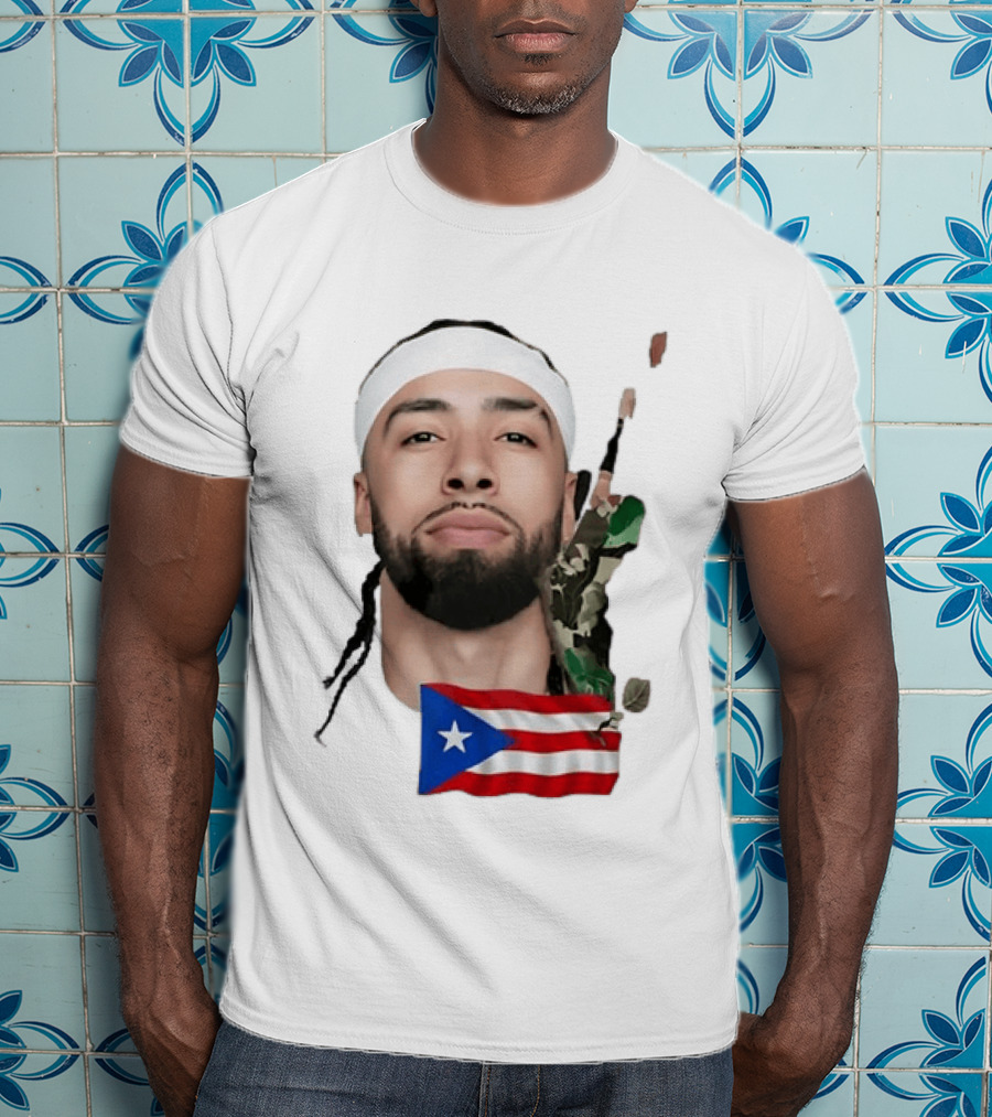 Francisco Lindor New York Mets Puerto Rico Flag Baseball Player T-Shirt
