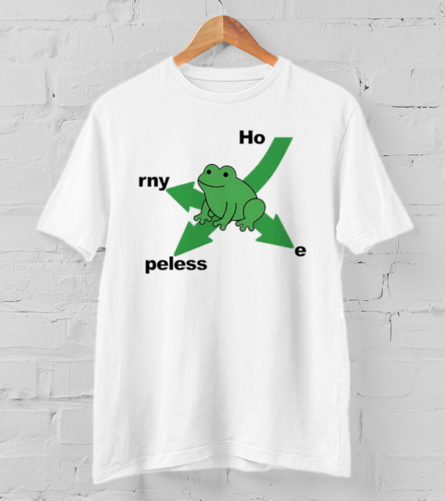 Ho Rn Y Peless Frog Directional E T-Shirt