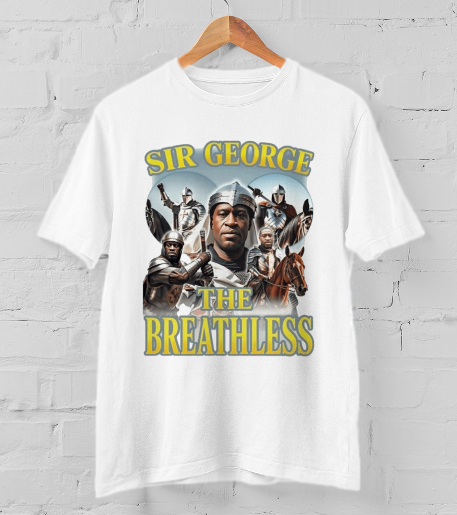 Sir George The Breathless Medieval Knight T-Shirt