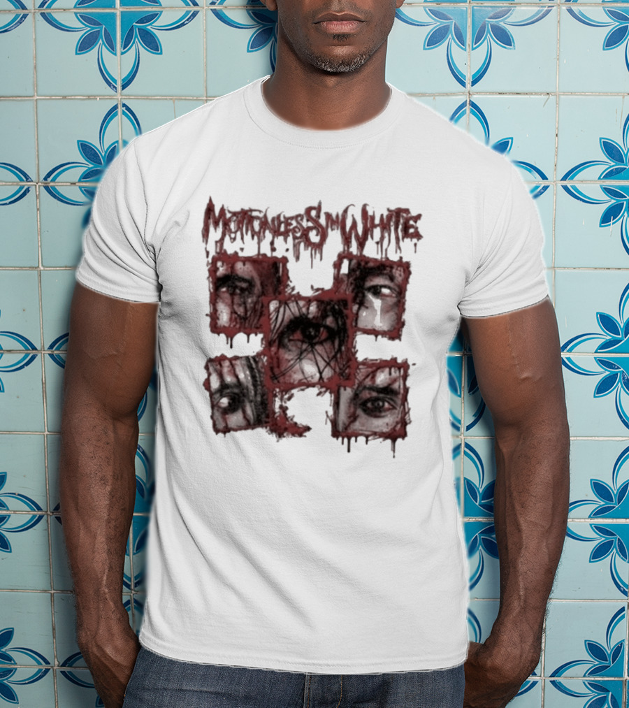 Motionless In White Bloodshot Eyes And Dripping Red 2026 T-Shirt