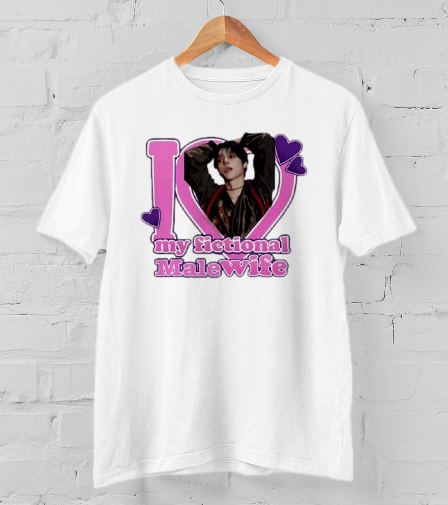 ENHYPEN Sunoo I Love My Fictional Malewife Fan T-Shirt