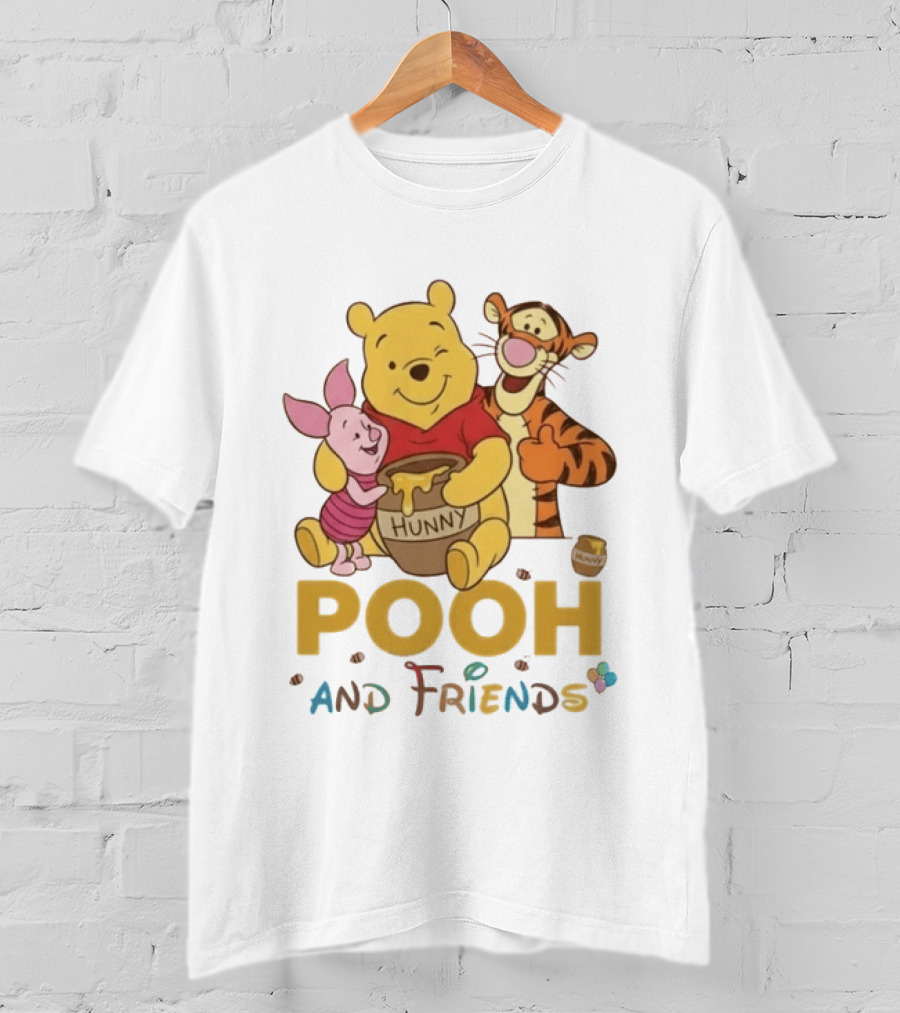 Pooh Hunny And Friends Piglet Tigger T-Shirt