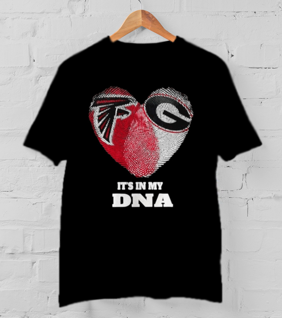 Atlanta Falcons Georgia Bulldogs It's In My DNA T-Shirt