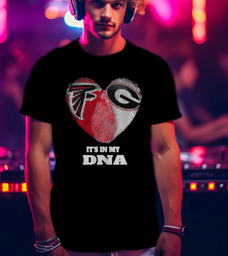 Atlanta Falcons Georgia Bulldogs It's In My DNA T-Shirt