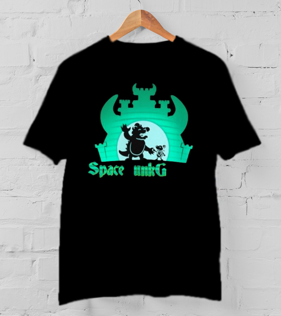 Bowser And Bowser Jr Super Mario Space Junk Galaxy Castle T-Shirt