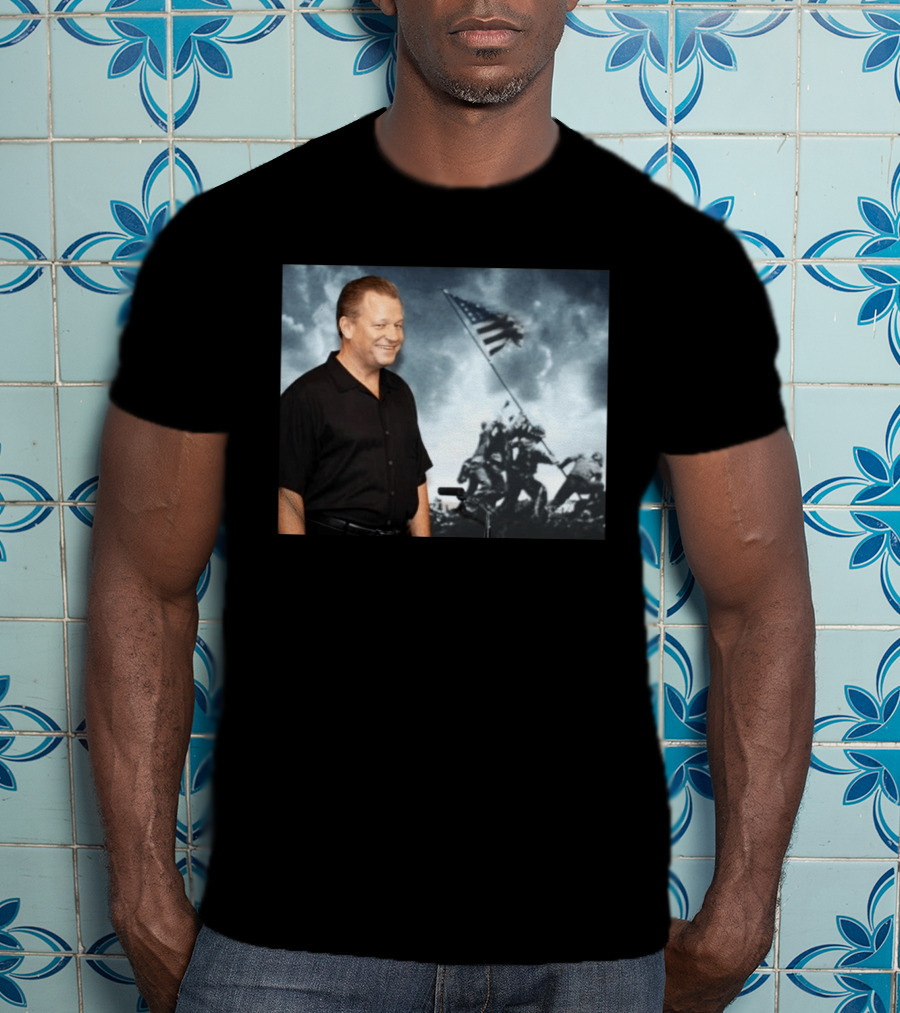 James Bradley Flags Of Our Fathers Iconic Image T-Shirt