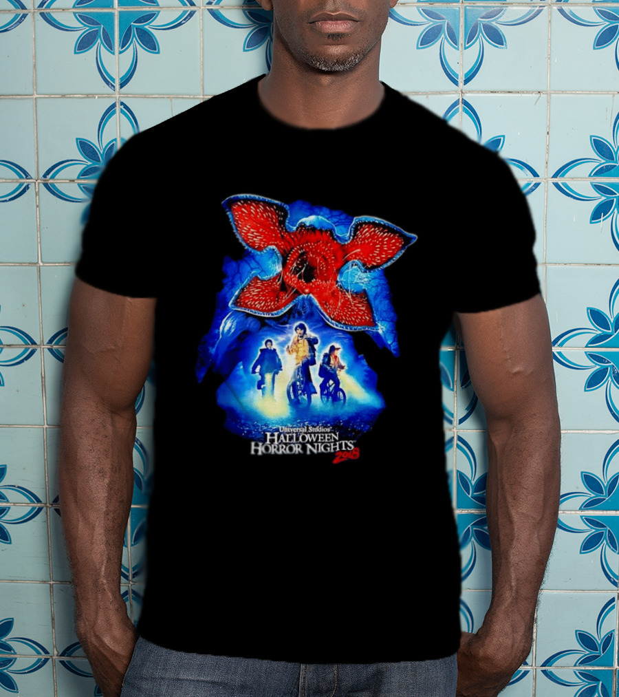 Demogorgon Stranger Things Universal Studios Halloween Horror Nights 2018 T-Shirt