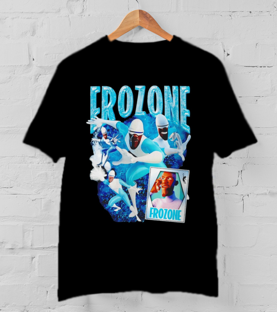 Frozone The Incredibles Disney Movie T-Shirt