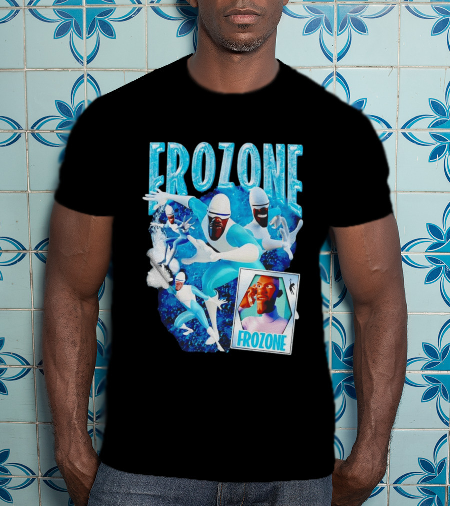 Frozone The Incredibles Disney Movie T-Shirt