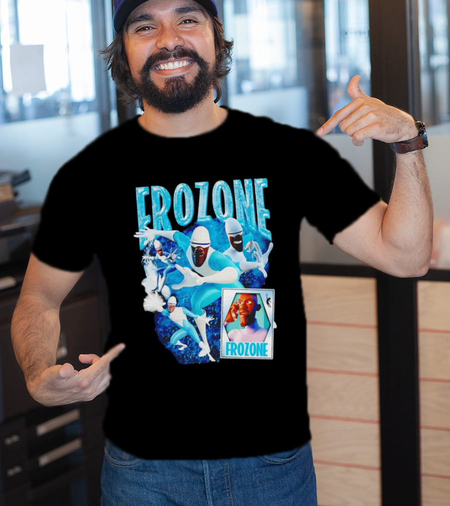 Frozone The Incredibles Disney Movie T-Shirt