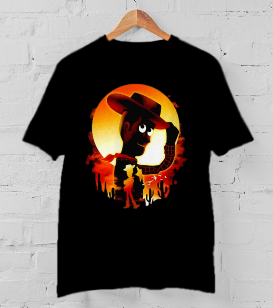 Sheriff Woody Pixar Toy Story Sunset Cowboy T-Shirt