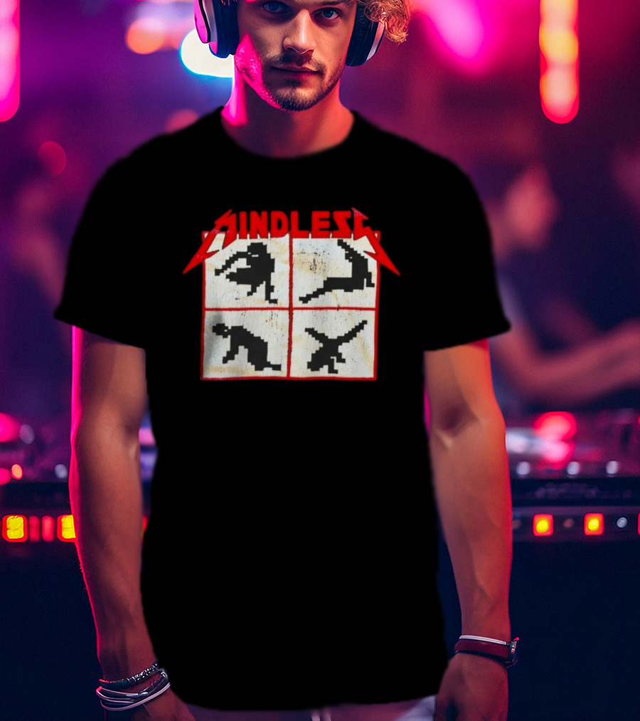 Mindless Self Indulgence Pixel Figures Band T-Shirt