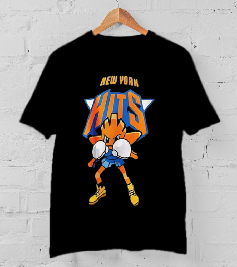 New York Hits Hitmonchan Pokémon Basketball Champions 2026 T-Shirt