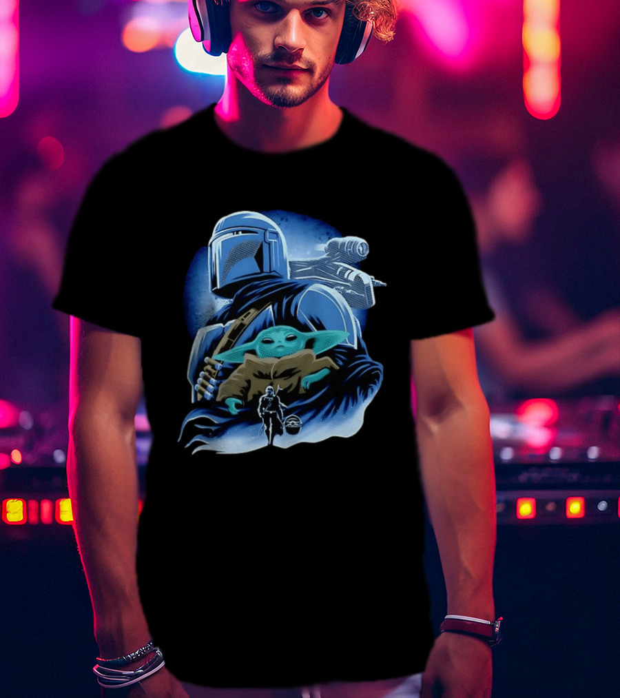 The Mandalorian And Grogu Star Wars Iconic Duo Adventure T-Shirt