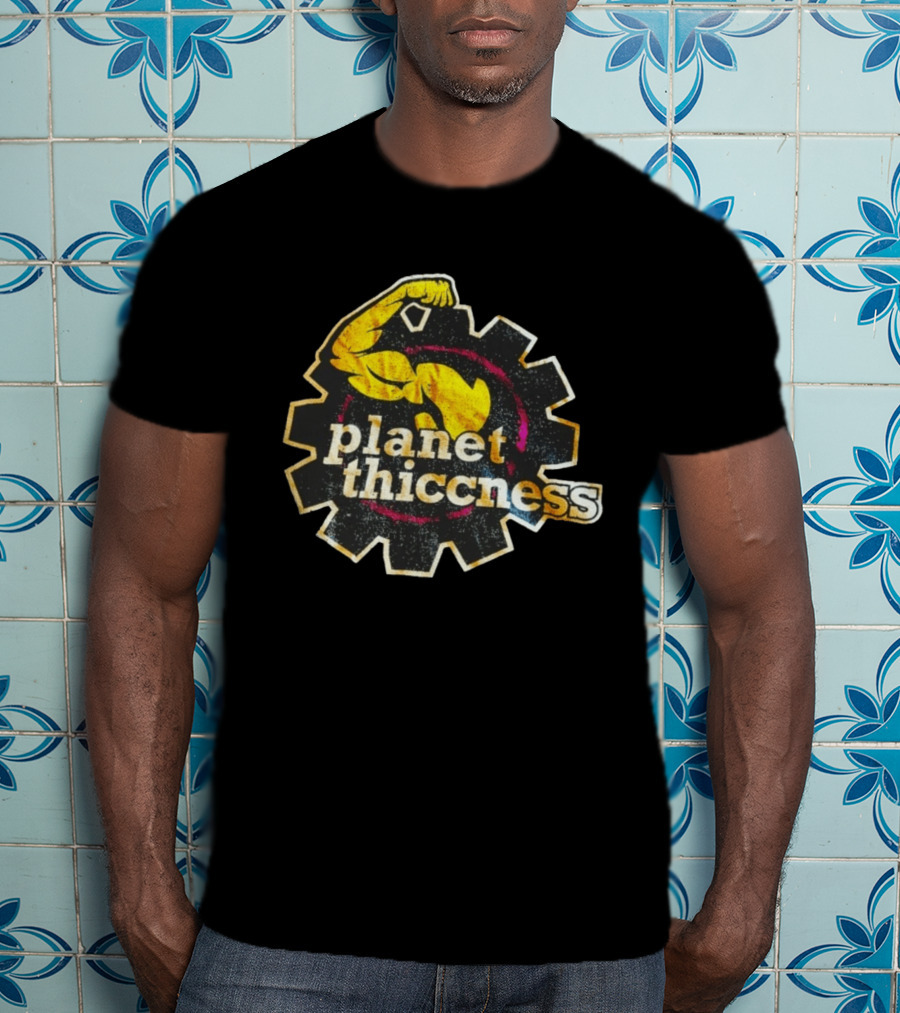 Planet Thiccness Muscle Flex Gear T-Shirt