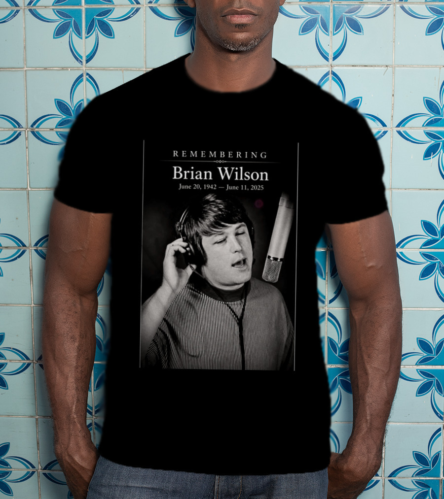 Remembering Brian Wilson June 20 1942 June 11 2025 T-Shirt