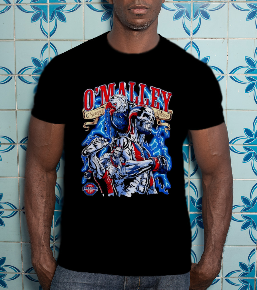 Sean O Malley Suga UFC 250 Freedom Eagle Lightning Fighting T-Shirt